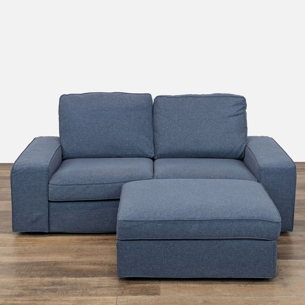IKEA Kivik Loveseat with Ottoman