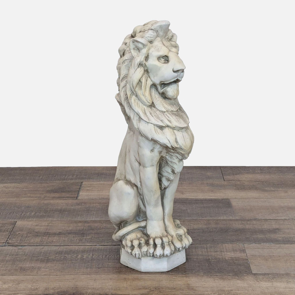 Large Guardian Lion Concrete Statue