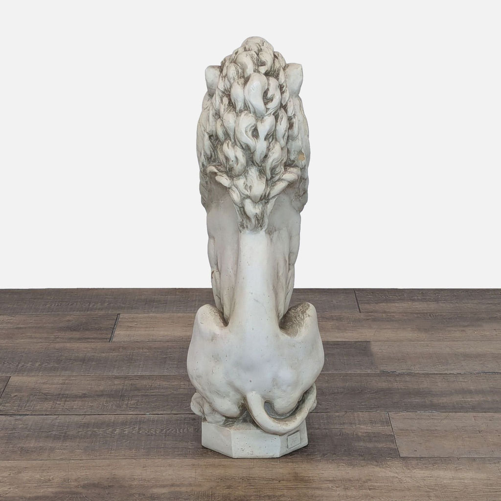 Large Guardian Lion Concrete Statue