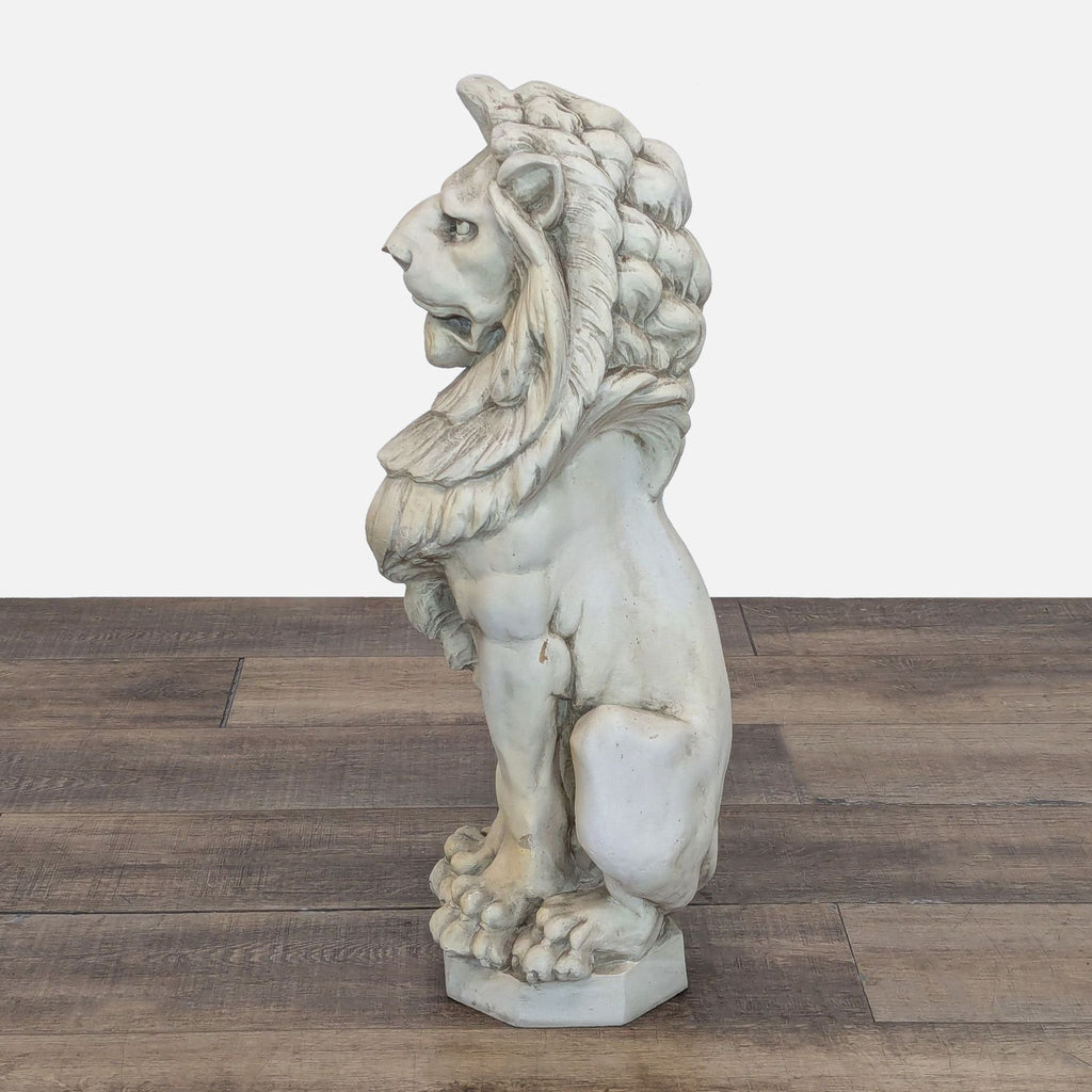 Large Guardian Lion Concrete Statue