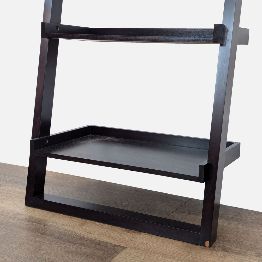 Crate & Barrel Sawyer Leaning Bookshelf