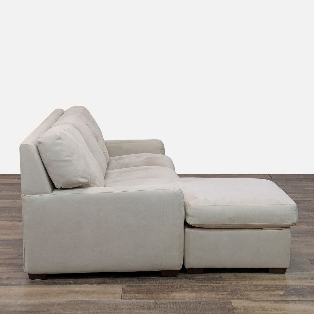 American Upholstery Sleeper Sofa with Chaise