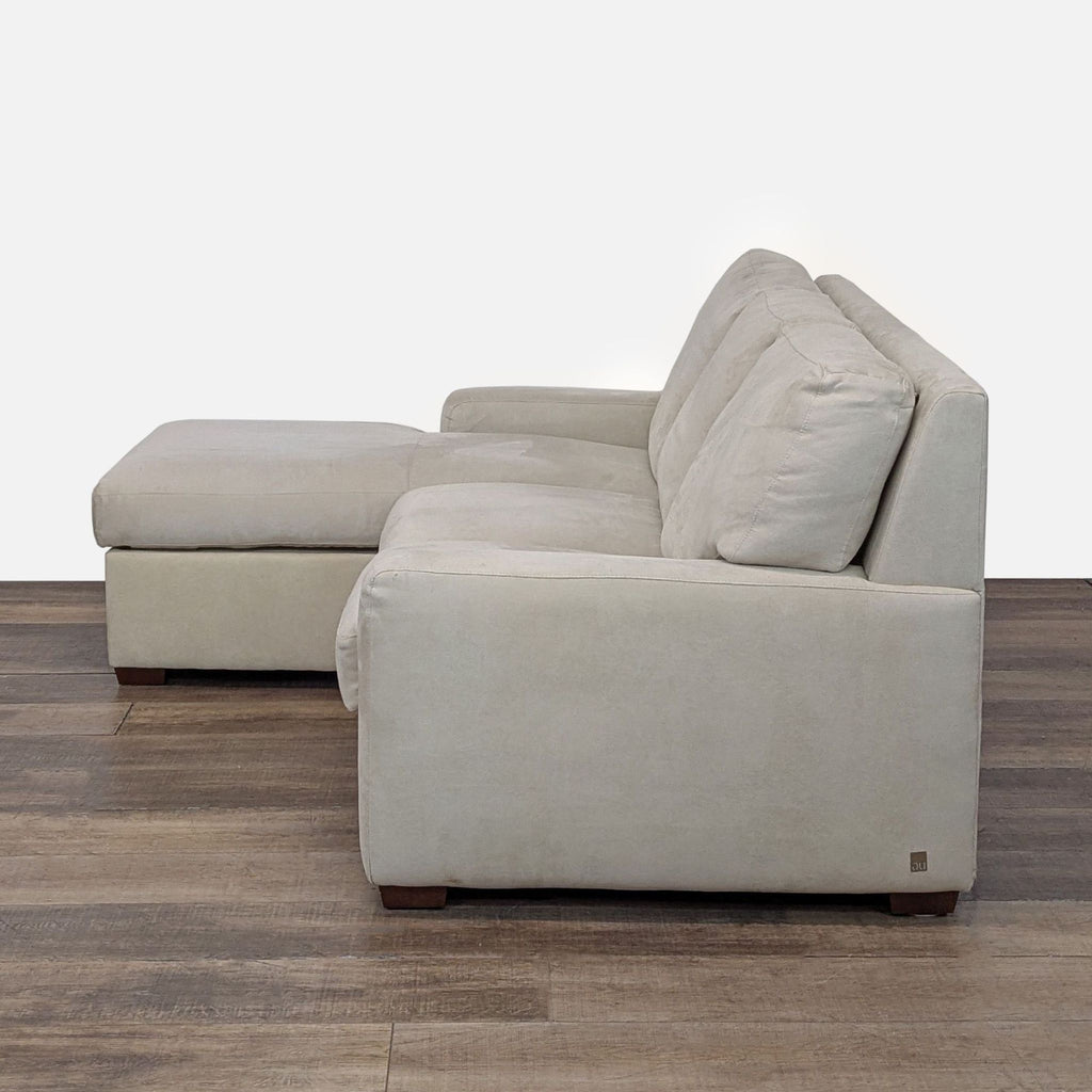 American Upholstery Sleeper Sofa with Chaise