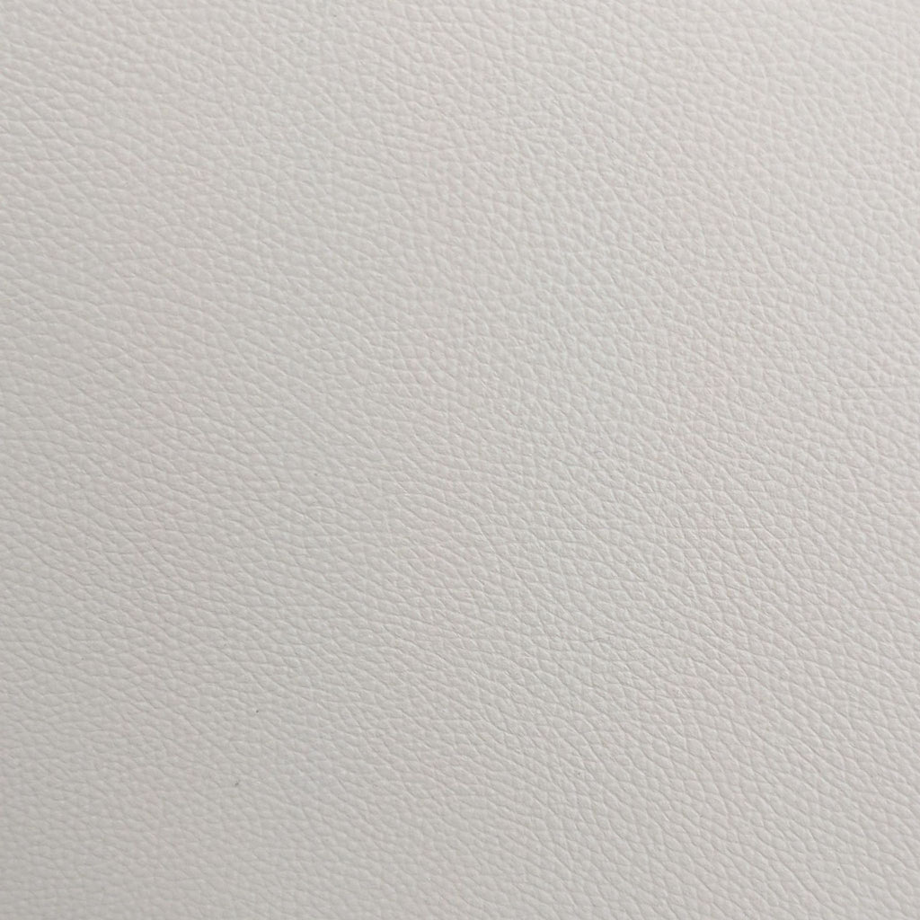 Modern Cream Leather 3 Seat Sofa