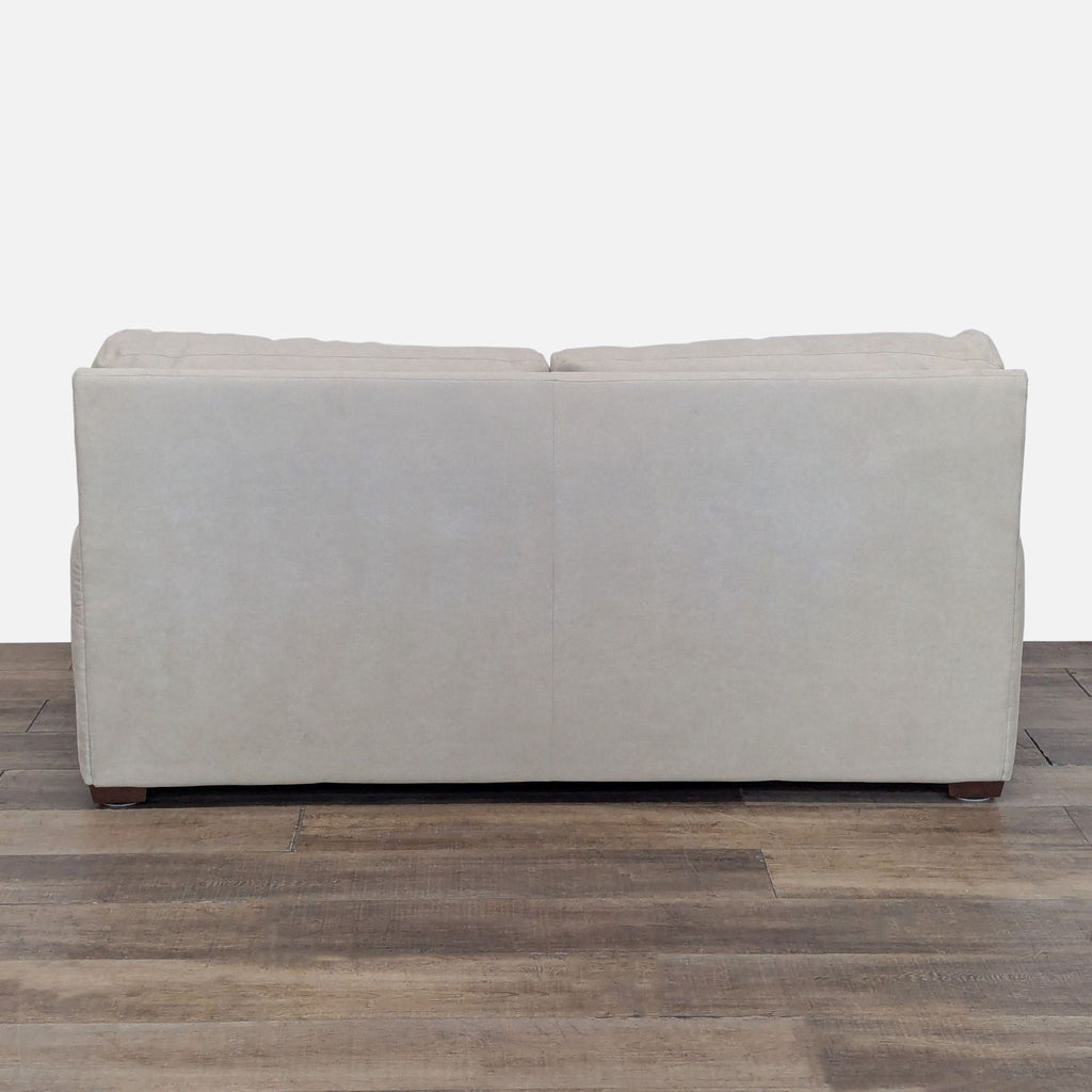 American Upholstery Beige Sleeper Sofa/Loveseat