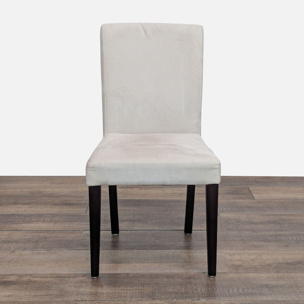 Crate & Barrel Halo Dining Table with 4 Lowe Dining Chairs