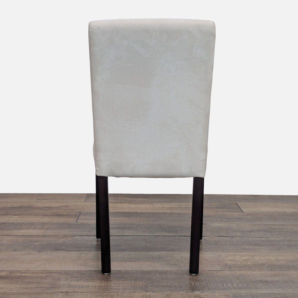 Crate & Barrel Halo Dining Table with 4 Lowe Dining Chairs