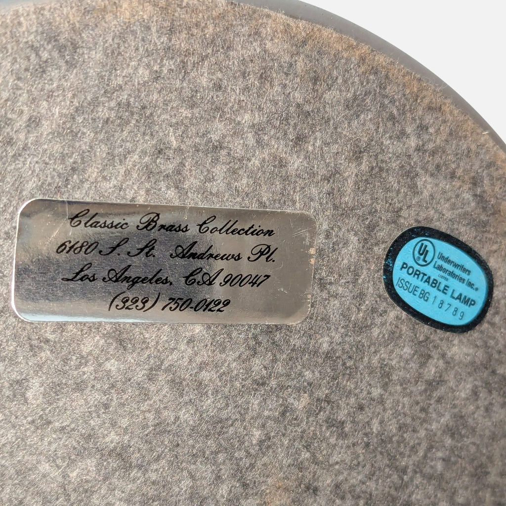 Classic Brass Collection Mid-Century Modern Atomic Table Lamp