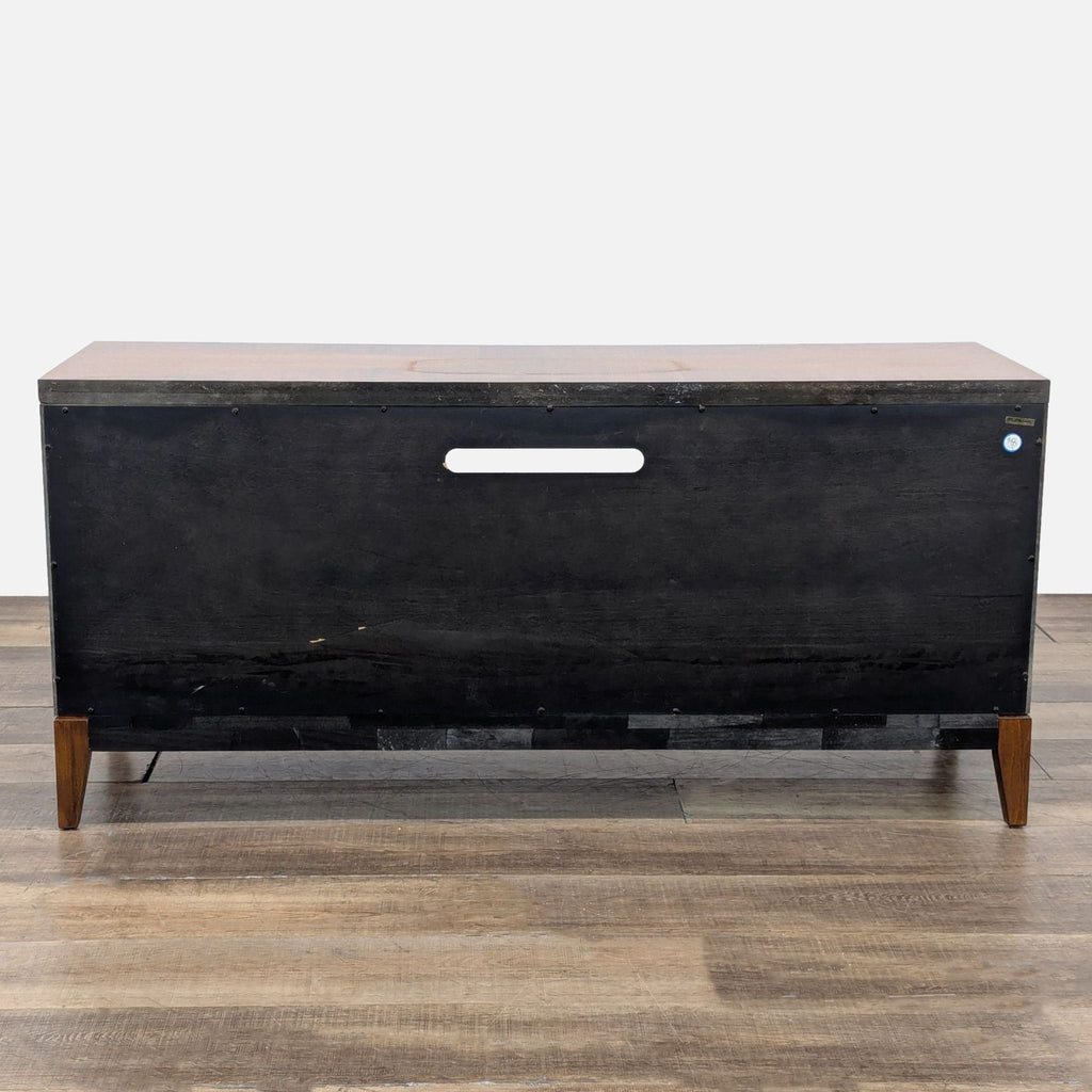 Mid-Century Inlaid Media Console