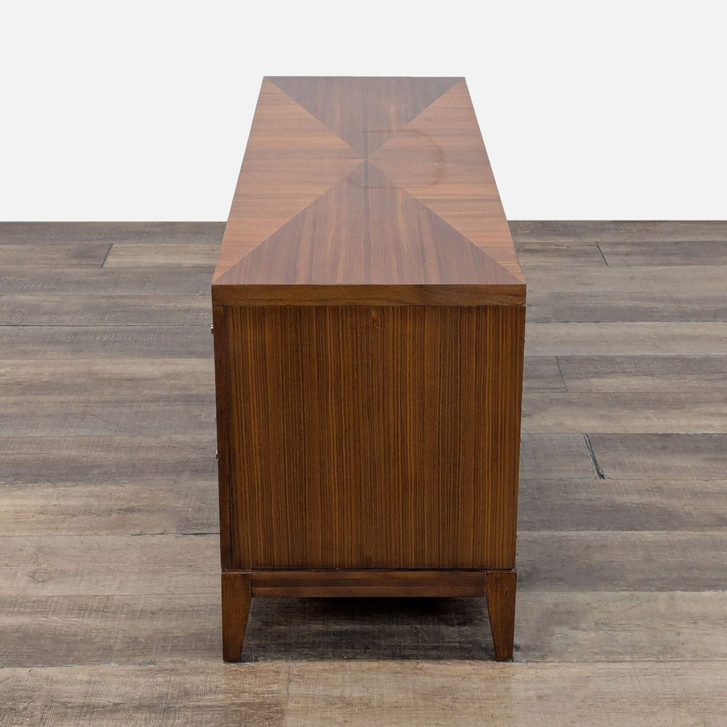 Mid-Century Inlaid Media Console