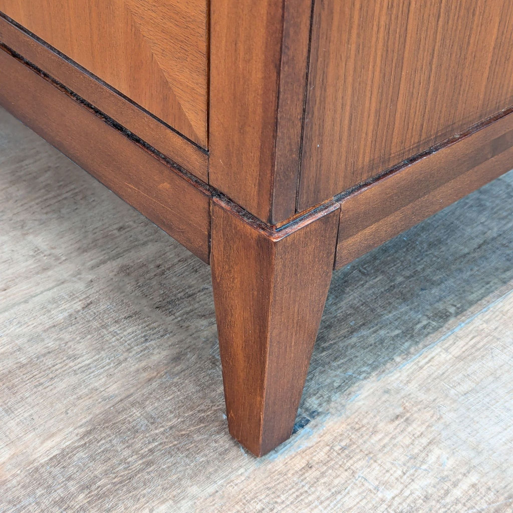 Mid-Century Inlaid Media Console