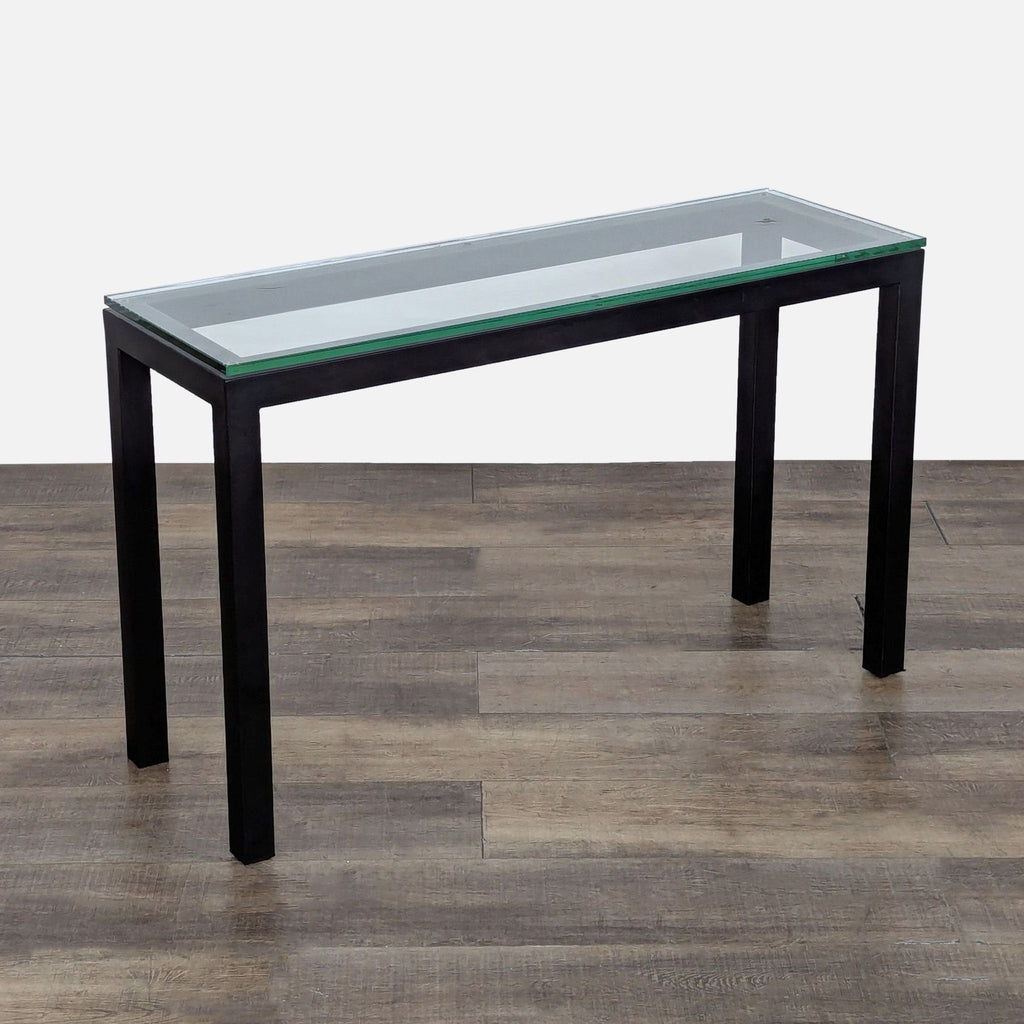 Crate & Barrel Parsons Console Table