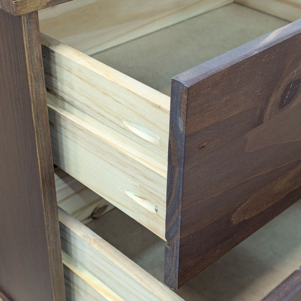 West Elm Two Drawer Nightstand