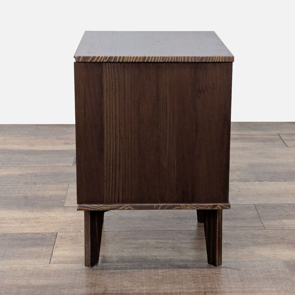 West Elm Two Drawer Nightstand