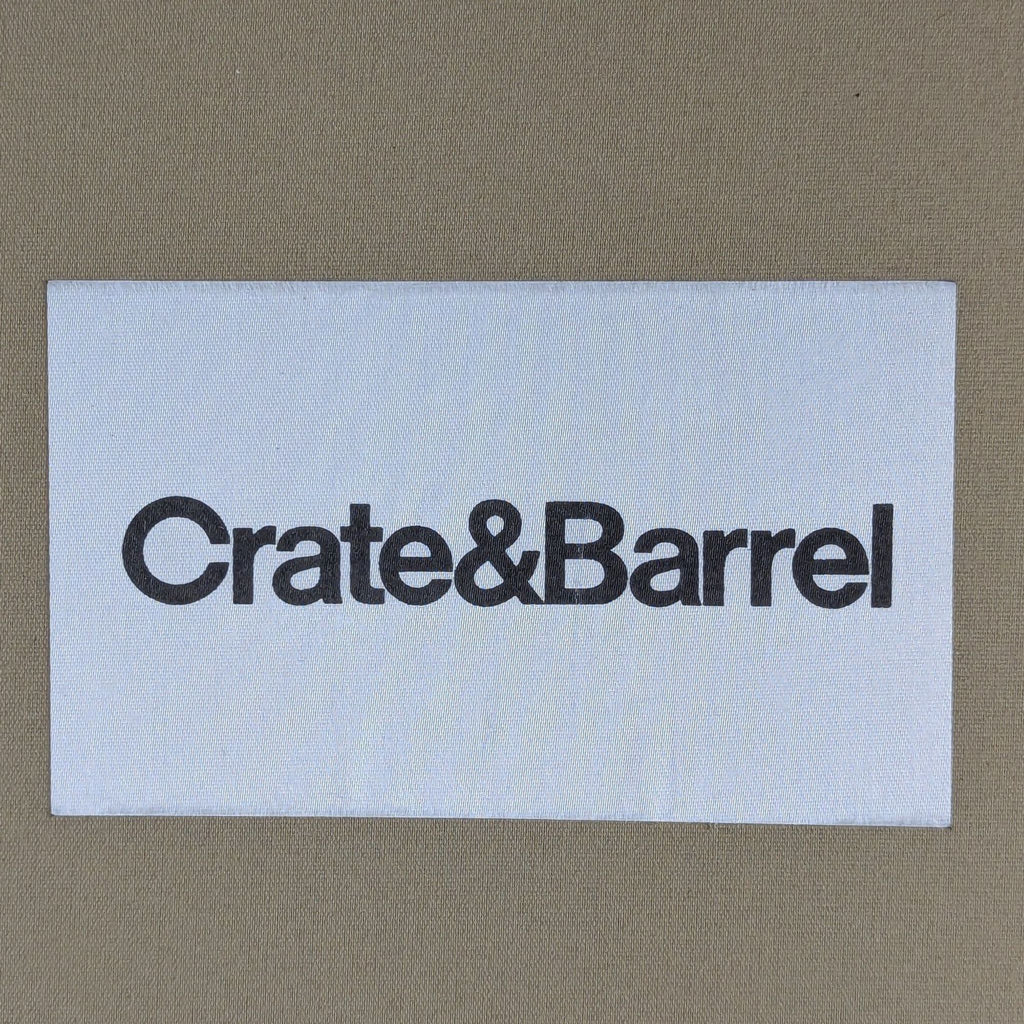 Crate and Barrel Elias Transitional Lounge Chaise