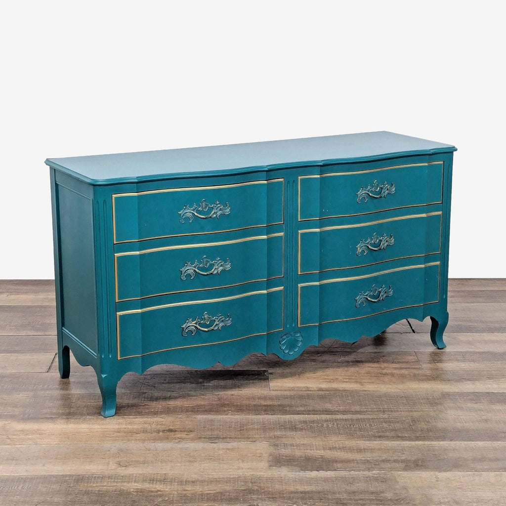 John Widdicomb Co Vintage French Provincial 6-Drawer Dresser