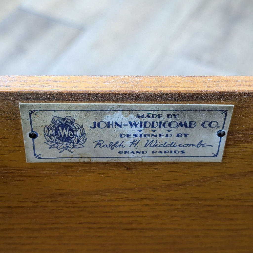 John Widdicomb Co Vintage French Provincial 6-Drawer Dresser