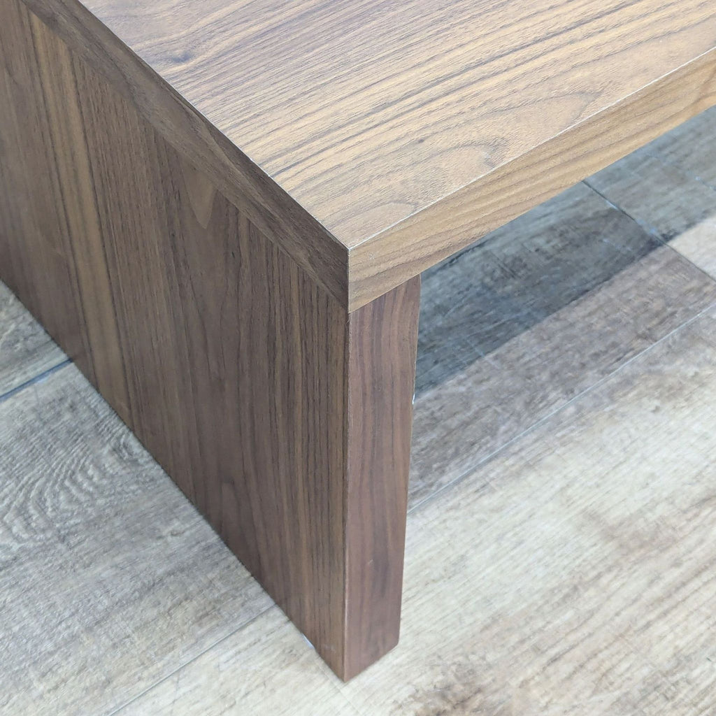 West Elm Wood Waterfall Table