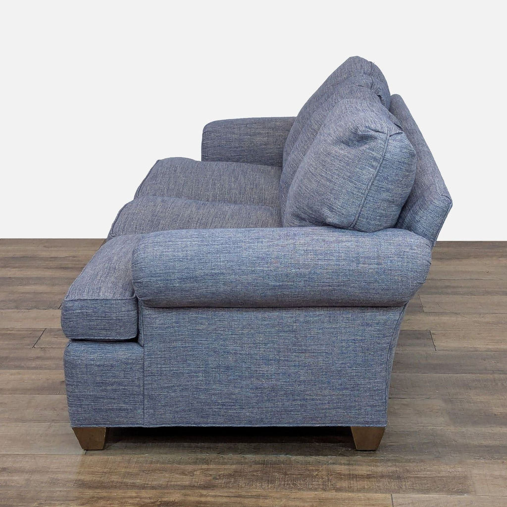 3-Seat Traditional Sofa with Rolled Arms