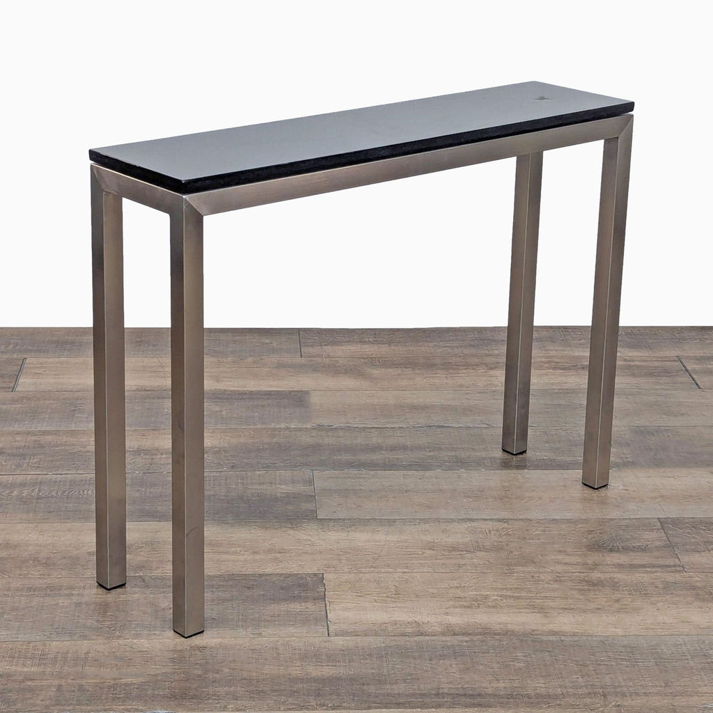 Room & Board Granite Top Console Table