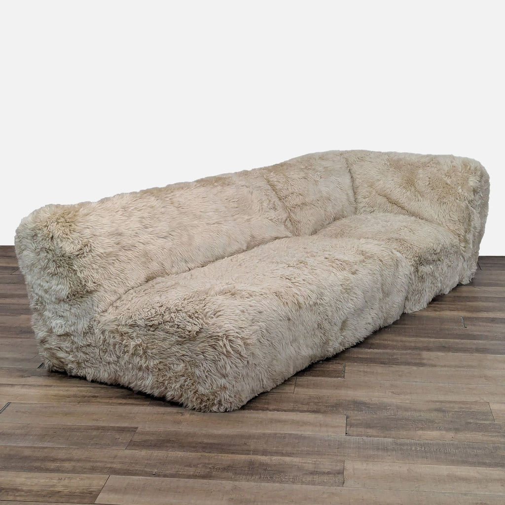 Restoration Hardware Yeti Sheepskin Sectional