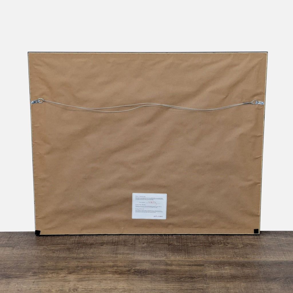 Framed Rick Swiatlowski Print Titled, "New York Minute”