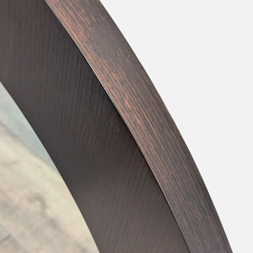 Crate & Barrel Wood Framed Wall Mirror