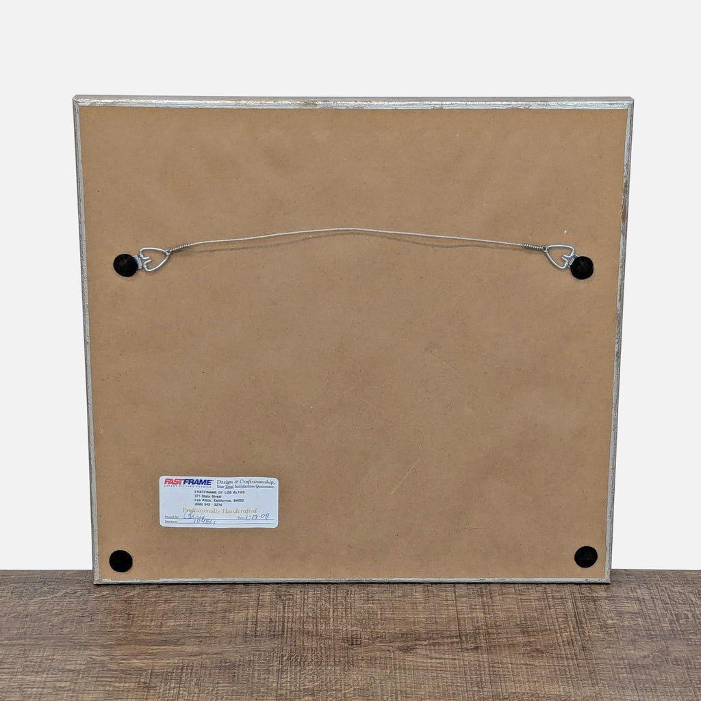 Framed Impressionist Painting of Children in a Field