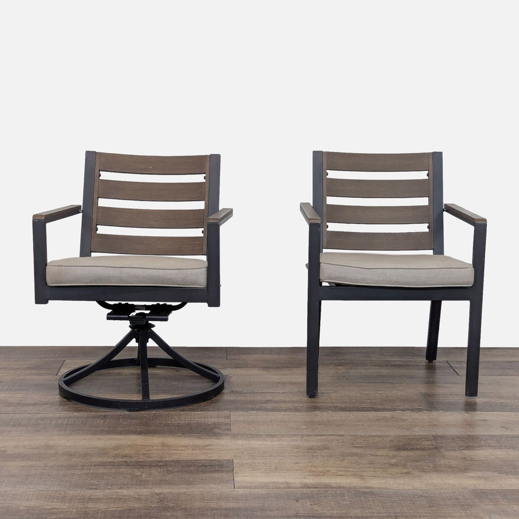 Outdoor Patio Dining Set with Table, 4 Chairs, and Umbrella