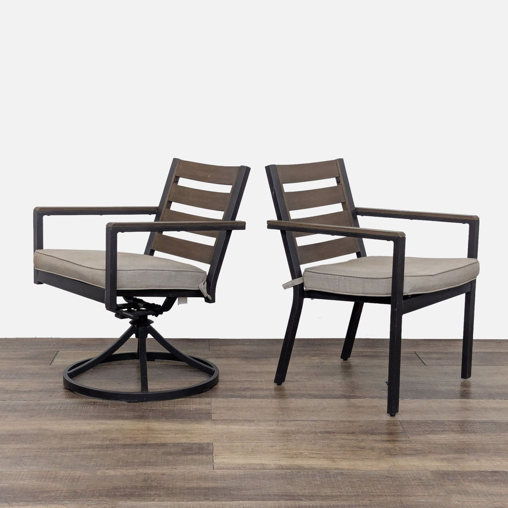 Outdoor Patio Dining Set with Table, 4 Chairs, and Umbrella