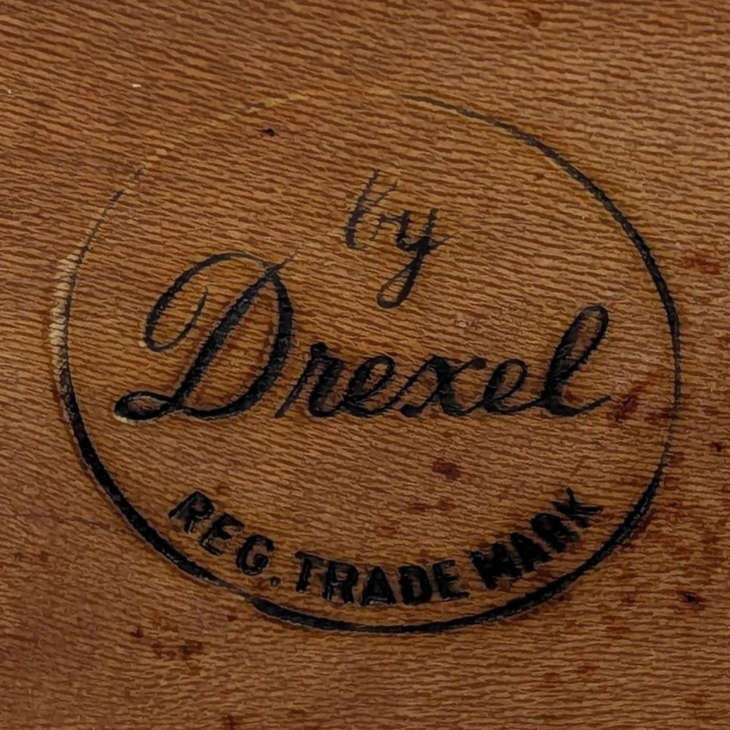 Drexel Mahogany Serpentine 9-Drawer Dresser