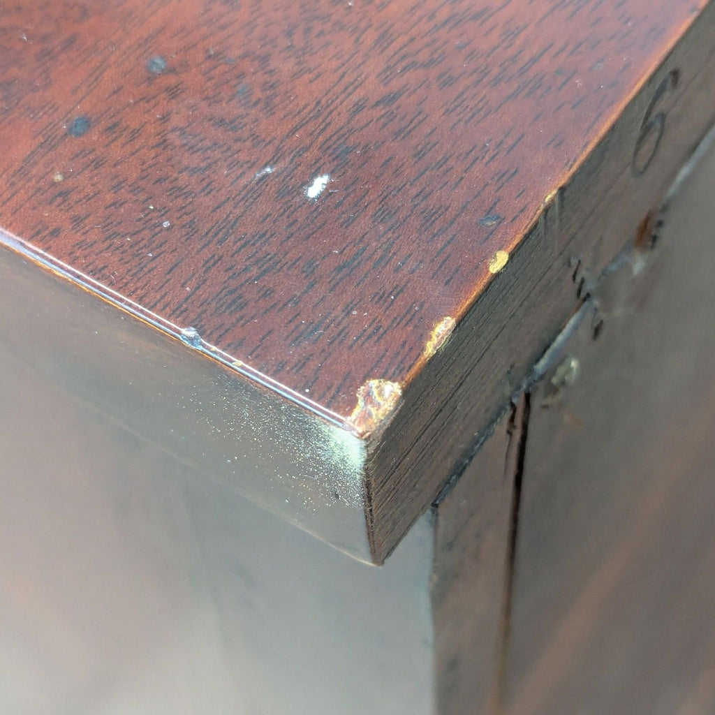 Drexel Mahogany Serpentine 9-Drawer Dresser