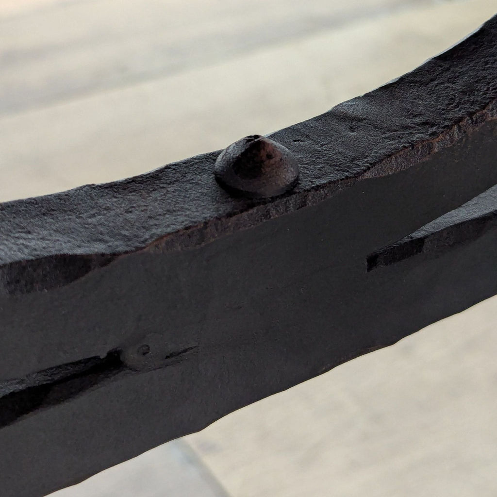 Kravet Furniture 7-Piece Oval Dining Set with Blue Velvet Chairs