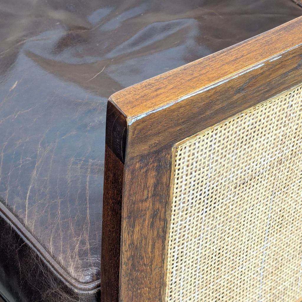 Crate & Barrel Blake Chair & Ottoman