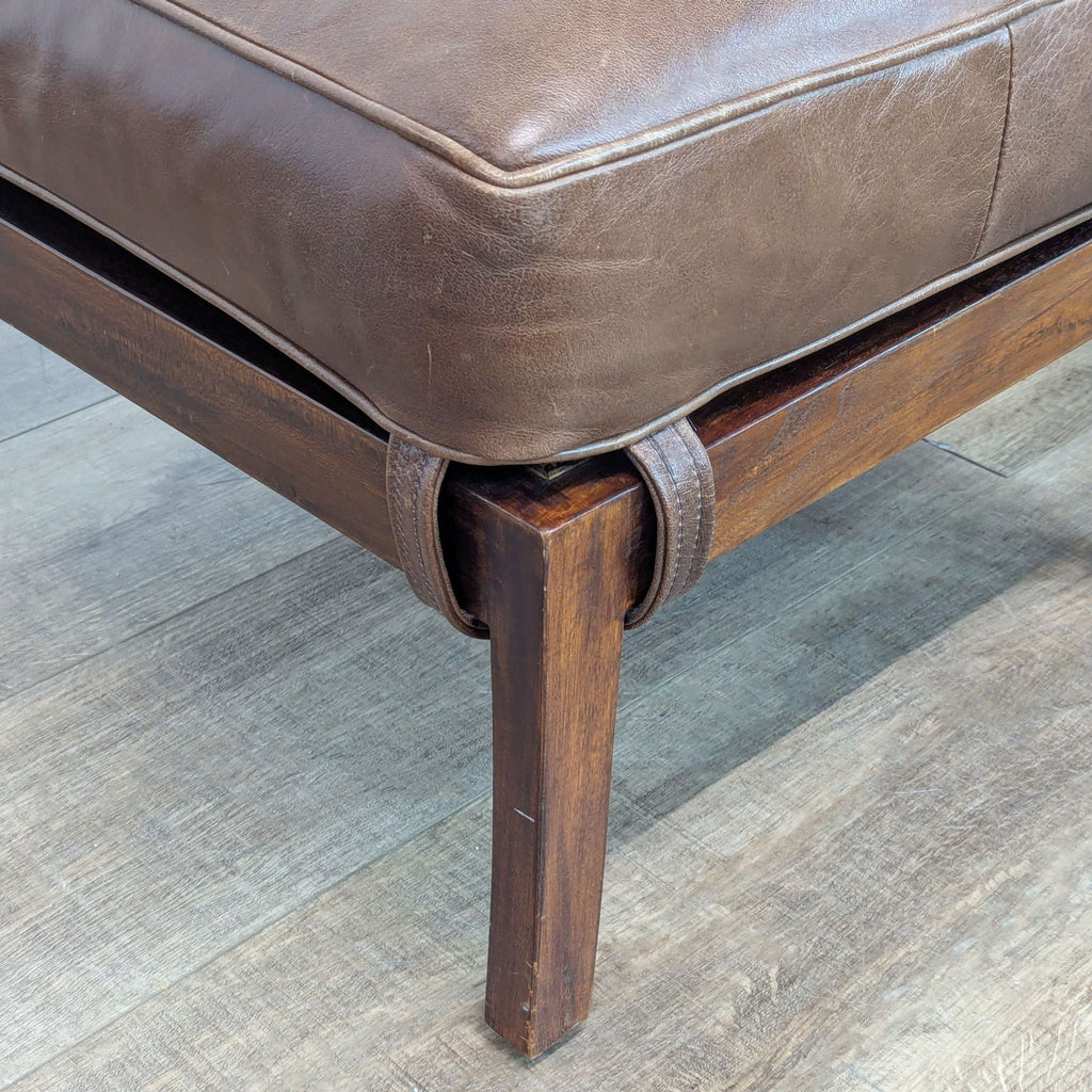 Crate & Barrel Blake Chair & Ottoman