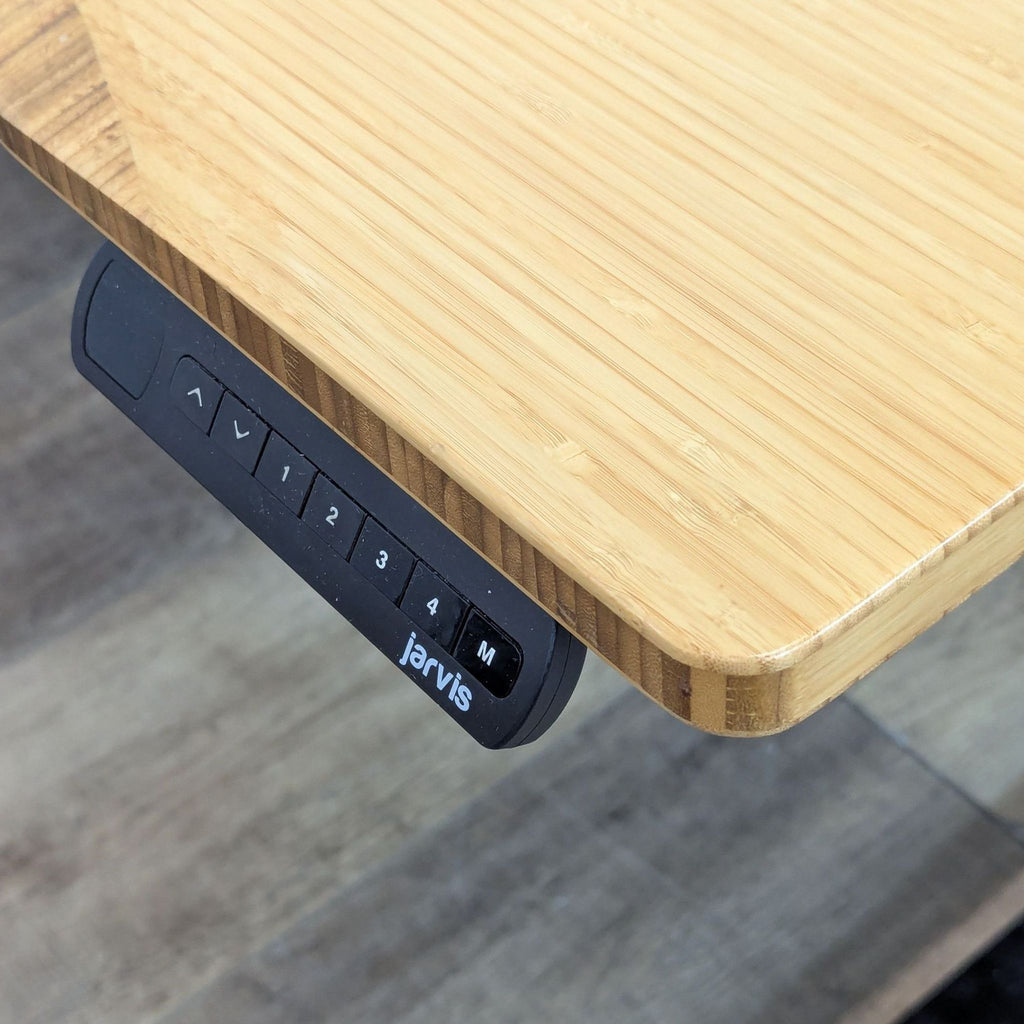 Fully Jarvis 60” Bamboo Top Adjustable Height Standing Desk