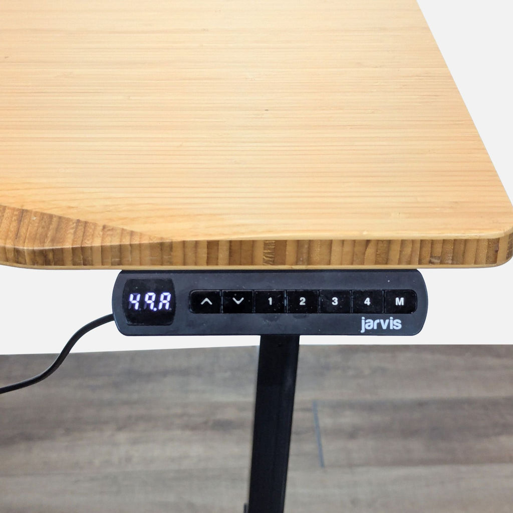 Fully Jarvis 60” Bamboo Top Adjustable Height Standing Desk