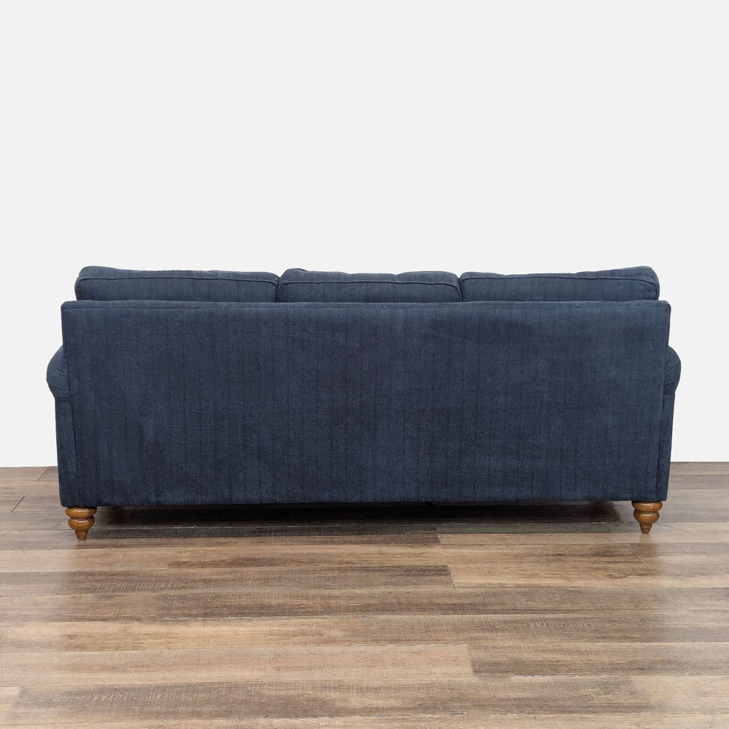La-Z-Boy Classic 3-Seat Blue Fabric Sofa