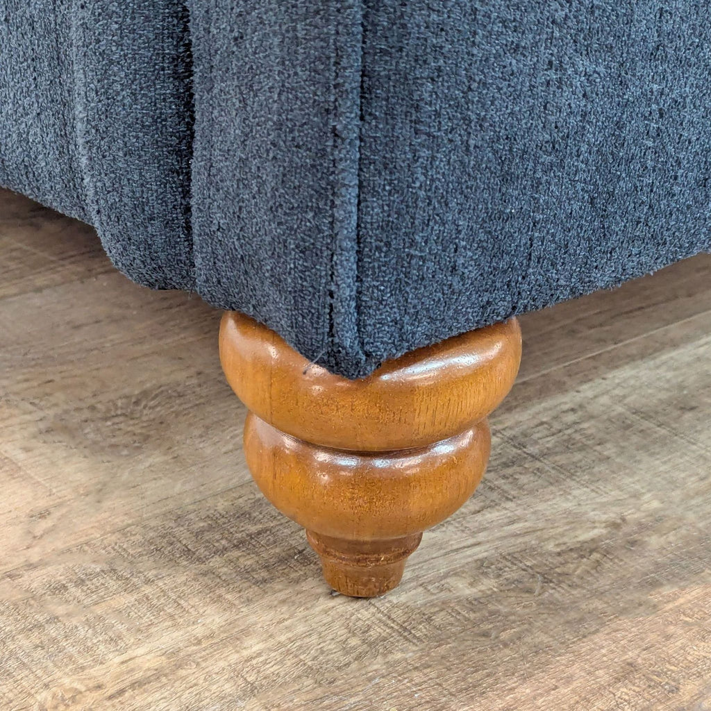 La-Z-Boy Classic 3-Seat Blue Fabric Sofa