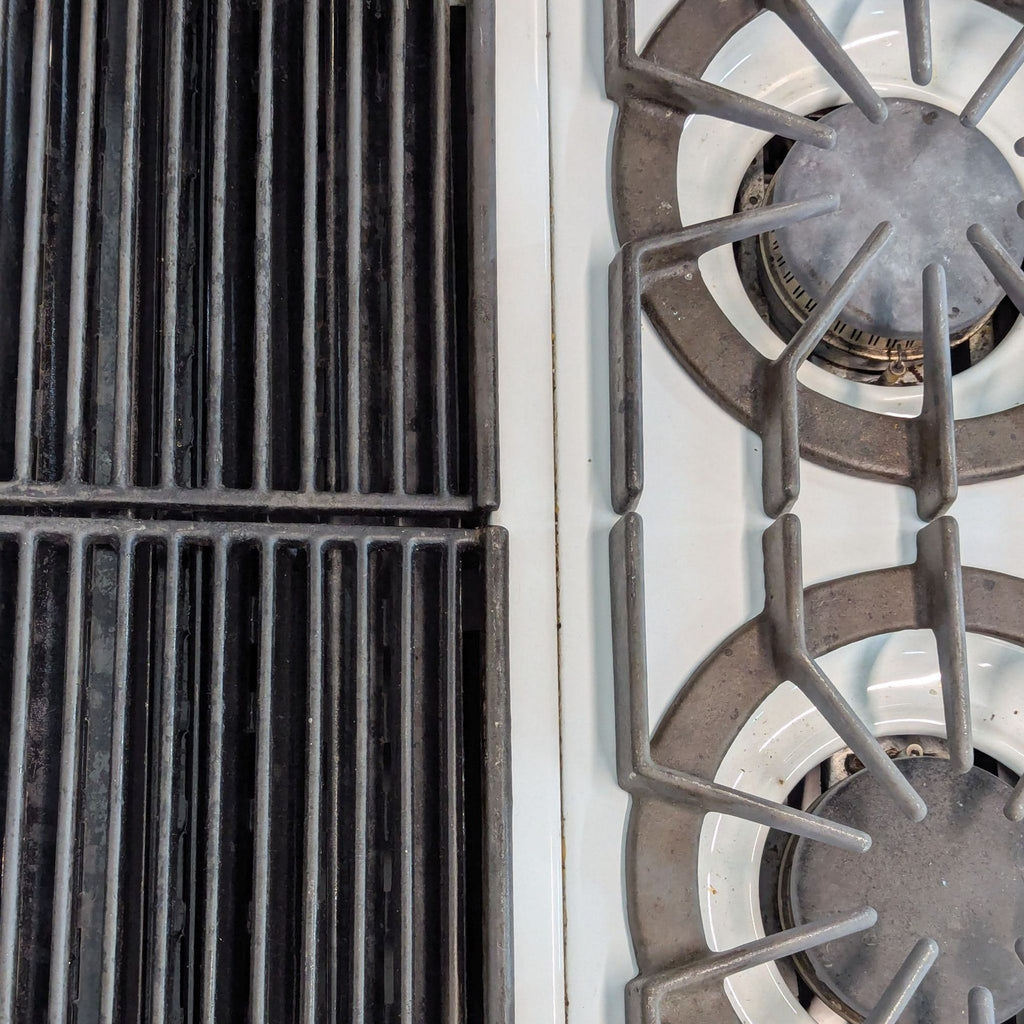 Viking Professional 4-Burner Gas Range with Built-in Grill and Oven