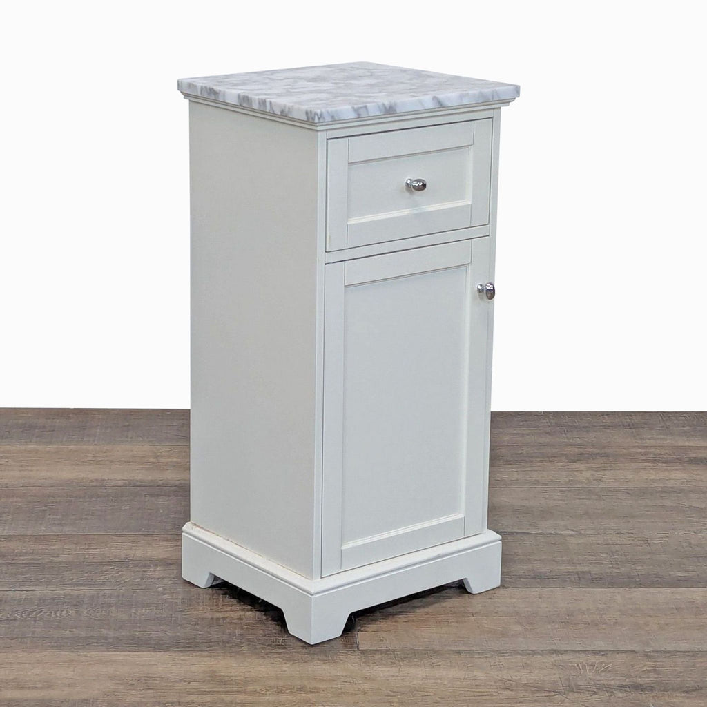 Pottery Barn Marble Top Sundry Tower