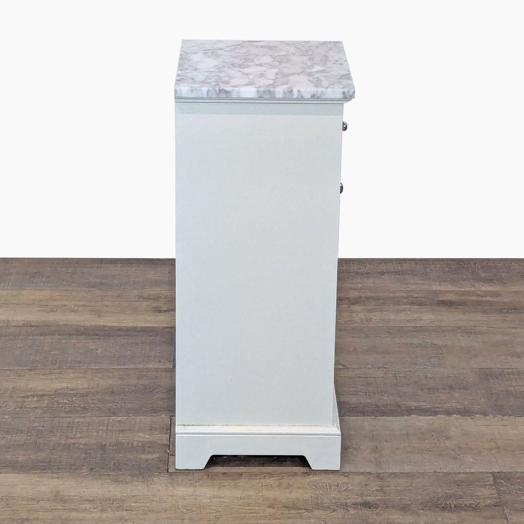 Pottery Barn Marble Top Sundry Tower