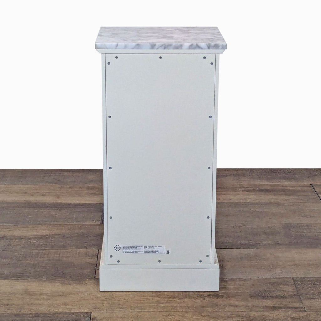 Pottery Barn Marble Top Sundry Tower