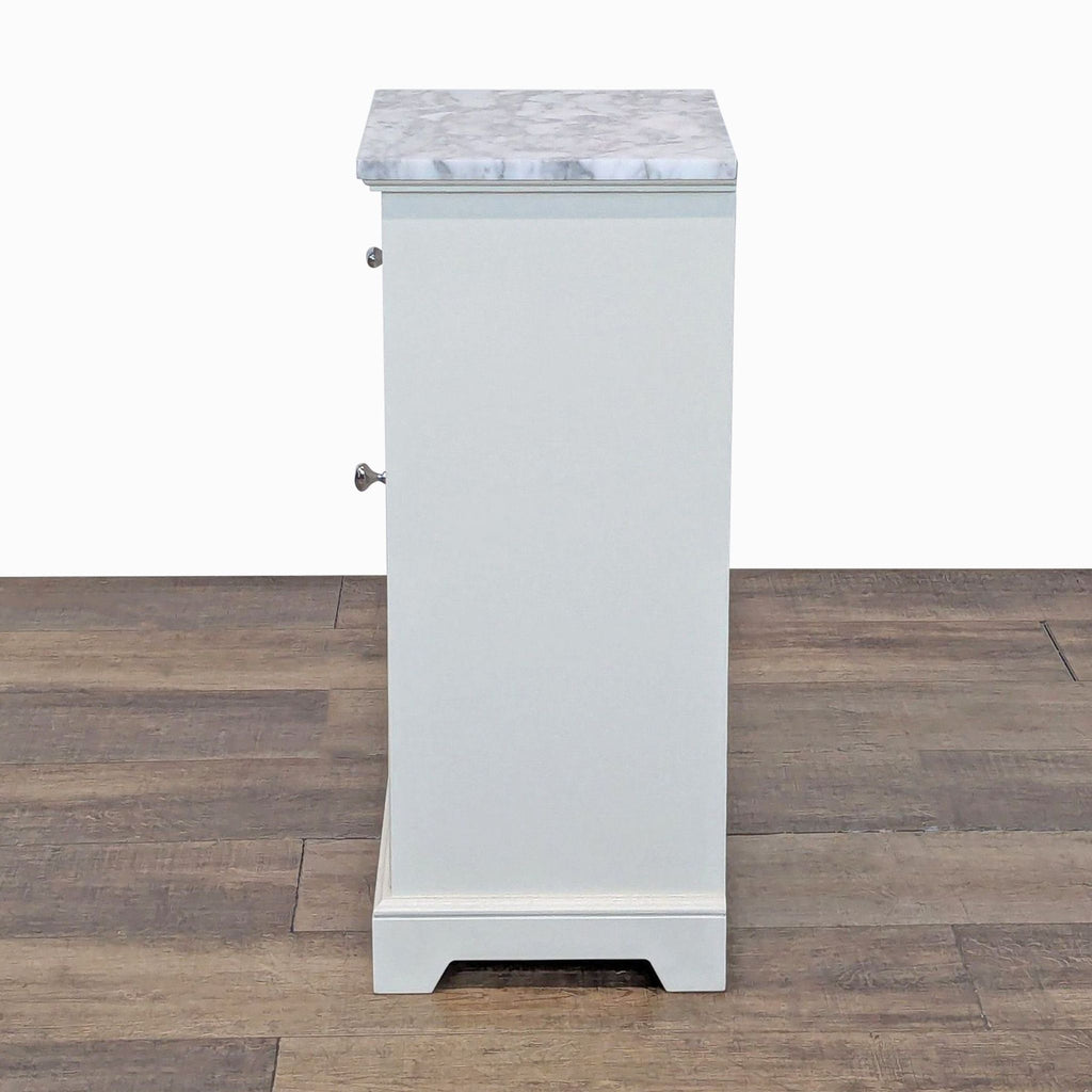 Pottery Barn Marble Top Sundry Tower