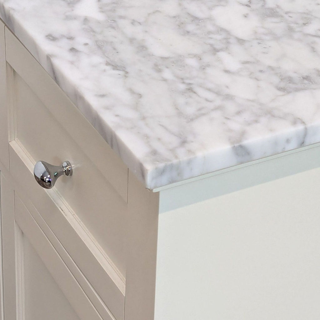 Pottery Barn Marble Top Sundry Tower