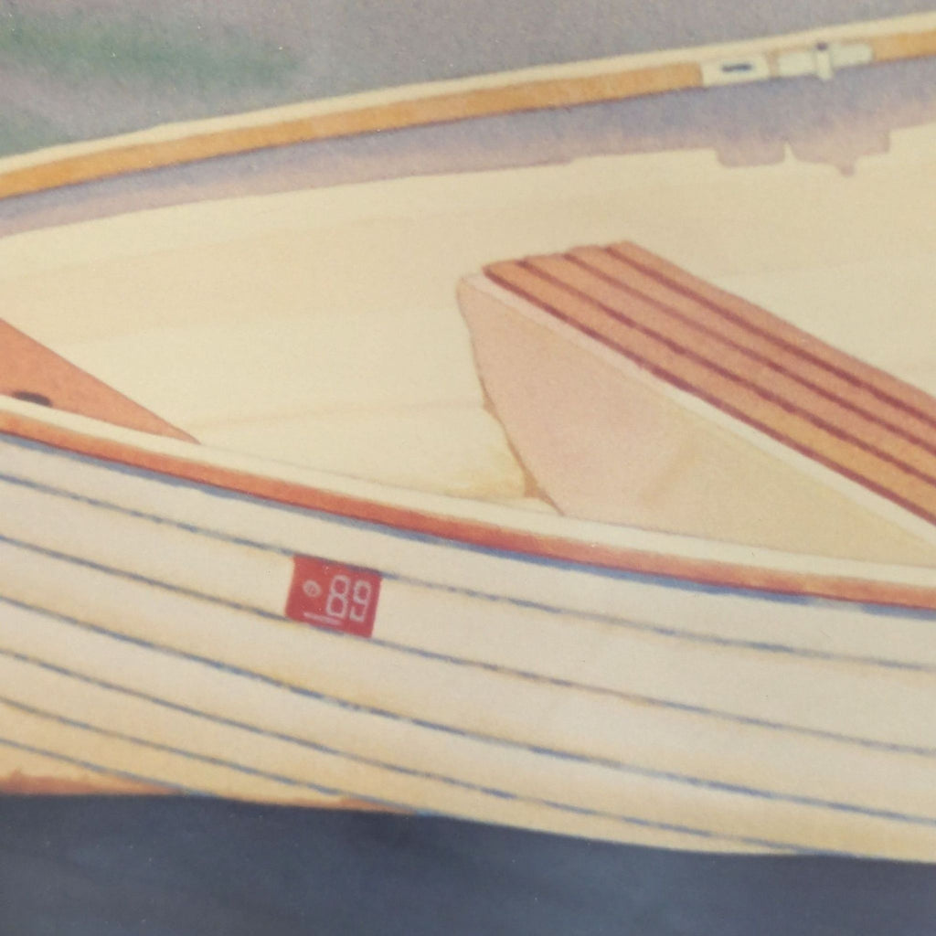 “Calm Reflections” Watercolor by Eve Thompson