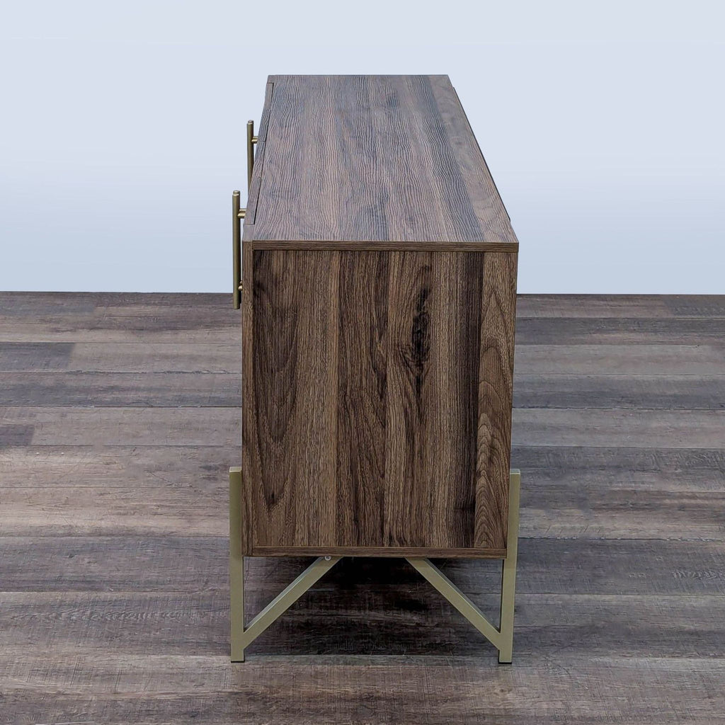 Four Door Media Cabinet