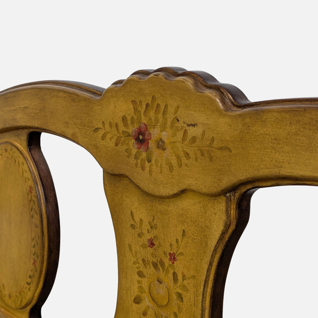 Vintage Pulaski Furniture French Floral Accent Bench