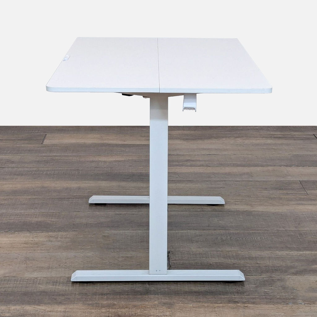 Bestqi Innovation Electric Height Adjustable Standing Desk – White