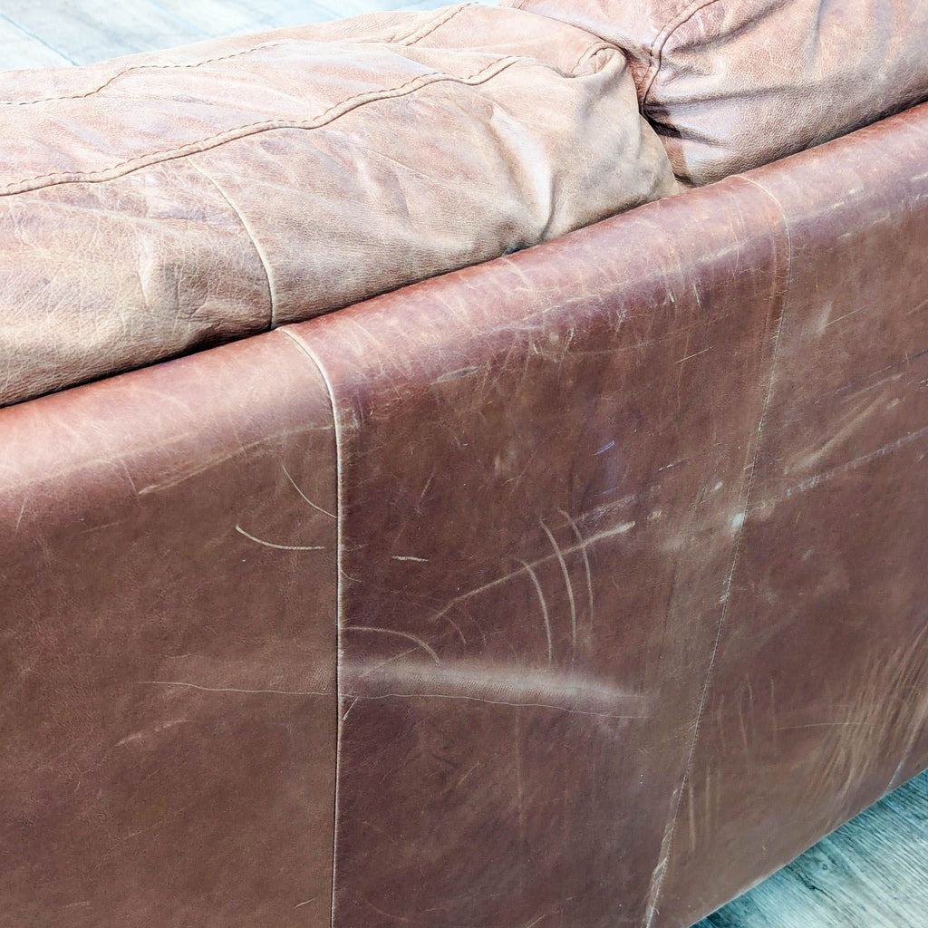 Classic 3-Seat Leather Couch